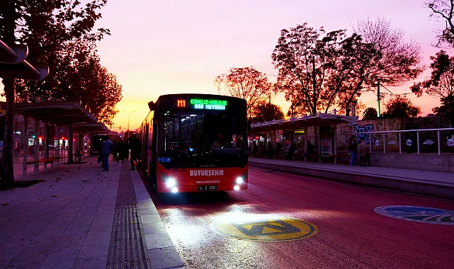 Sakarya'da metrobüslerde yeni düzenleme