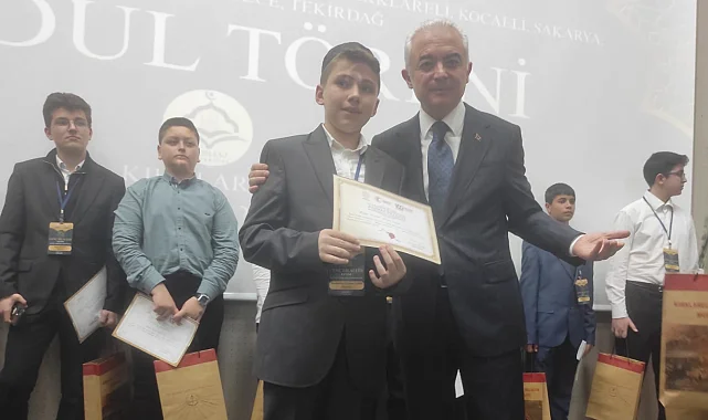 Sakarya'dan "Genç Bilaller Ezan Okuma Yarışması"nda büyük başarı