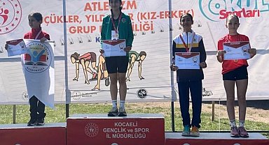 Sakaryalı atletler yarışlara damga vurdu