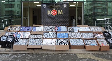 Şanlıurfa'da 2,5 milyon liralık kaçak sigara operasyonu
