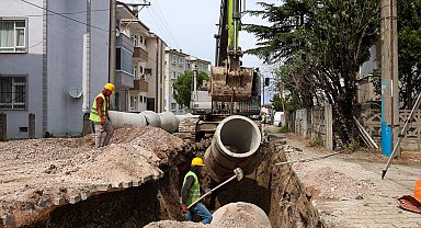 SASKİ'den yeni yağmur suyu hattı
