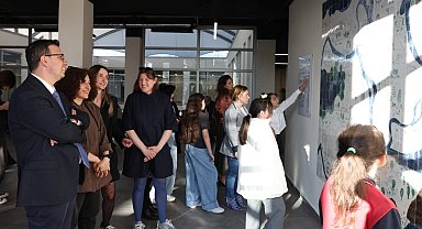 Şehrin hikayesini Nilüferli çocuklar çizdi