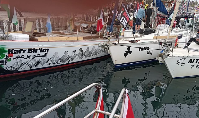 Sumud filosu Gazze hafızasıyla denize açılıyor