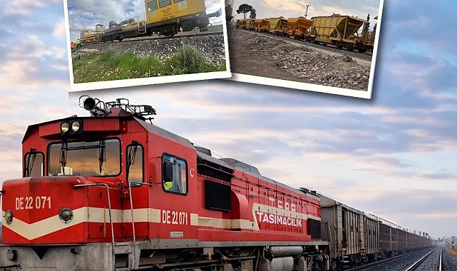 Suriye sınırındaki demiryolu hatları yeniden hizmete açıldı