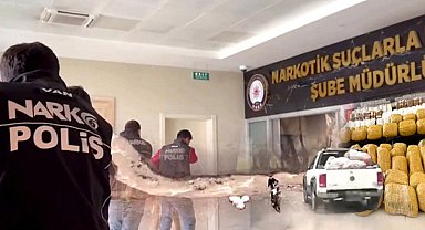 Van'da 240 kilo uyuşturucu ele geçirildi!