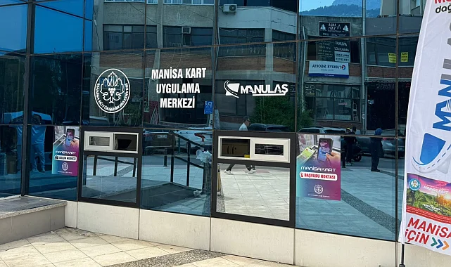 Yeni ManisaKart noktası hizmete başladı
