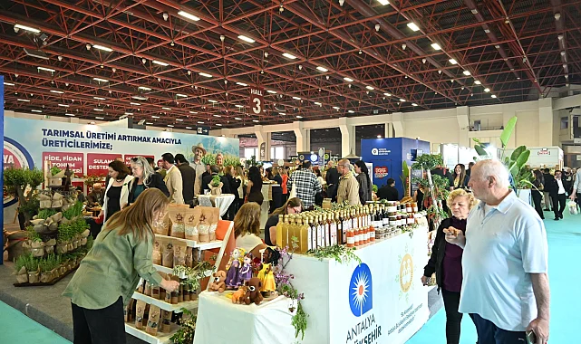 YÖREX Fuarı Antalya'da kapılarını açtı