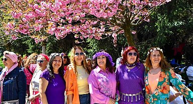 Ankaralı kadınlar baharı Sakura Şenliği'yle karşıladı