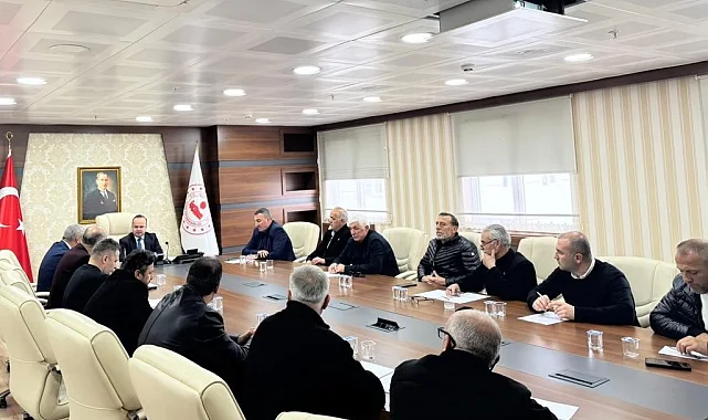 Artvin Hopa'da Köylere Hizmet Götürme Birliği toplandı
