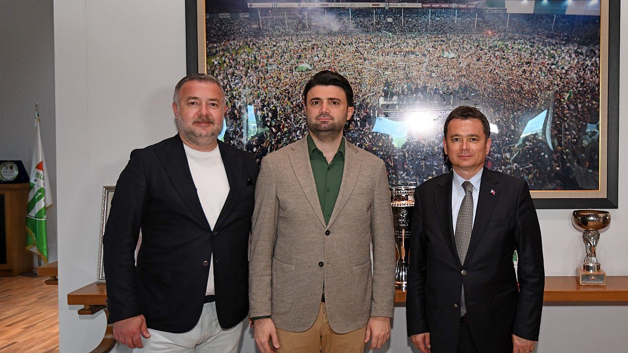 Başkan Aydın’dan Bursaspor’a Moral Ziyareti
