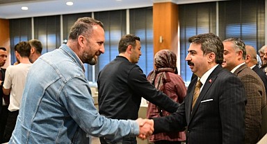 Başkan Yılmaz Personelle Bayramlaştı