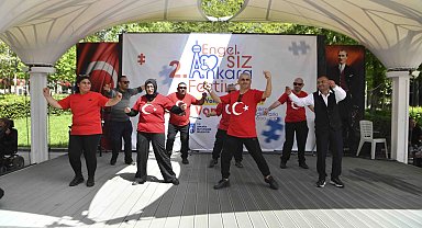 Başkent'te engel yok, şenlik var
