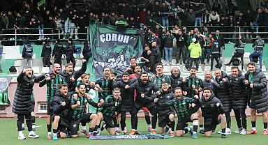 Borçkaspor şampiyonluk golüyle zirveye çıktı