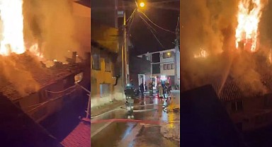 Bursa'da Korkutan Yangın