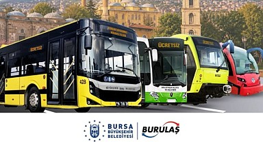 Bursa'da Kurban Bayramı boyunca toplu ulaşım ücretsiz