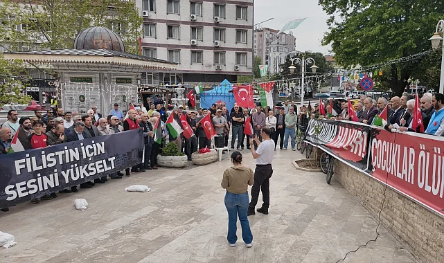 Bursa Gemlik'ten dünyaya Sumud çığlığı!