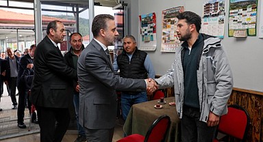 Büyükşehir’den Keles Çıkarması Şahin Biba İlçedeki Çalışmaları Yerinde İnceledi