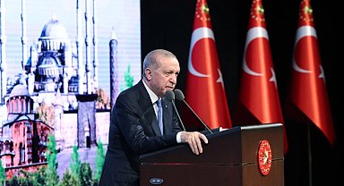 Cumhurbaşkanı Erdoğan: 202 vakıf eserini yeniden ayağa kaldırdık