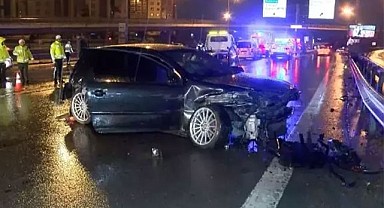 D-100’de Zincirleme Kaza