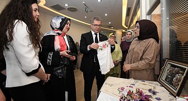 DEMİRTAŞ’TA OSMEK KURSİYERLERİNDEN EL EMEĞİ ŞÖLENİ
