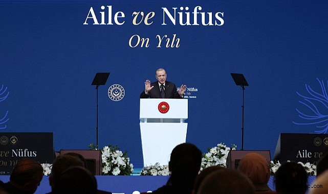 Erdoğan: "Doğurganlık oranı alarm veriyor"