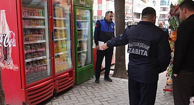 Eskişehir'de zabıta ekiplerinden ortak alanlara sıkı denetim