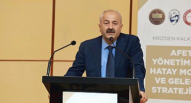 Gebze Belediye Başkanı Büyükgöz Hatay'da afet paneline katıldı