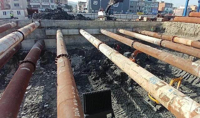 Halkapınar yeraltı araç depolama tesisi şekilleniyor