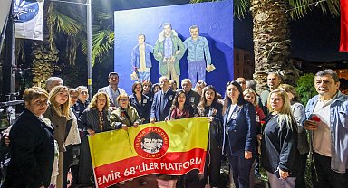 Karabağlar'da "Üç Fidan'ı" adlarını taşıyan parkta anıldı
