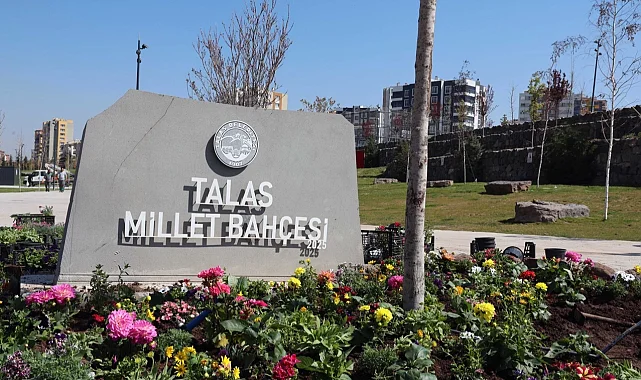 Kayseri Talas Çiçek Şenliği için geri sayım
