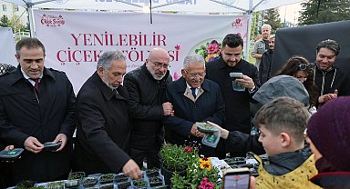 Kayseri Talas'ta Çiçek Şenliği coşkuyla başladı