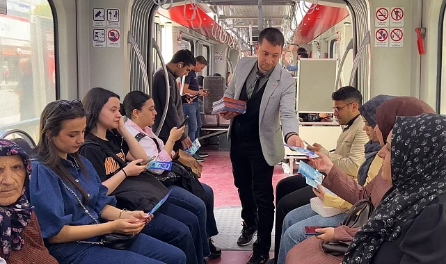 Kayserililere sahada KBB Trafik uygulaması tanıtımı