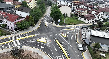 Kocaeli Başiskele'de modern kavşak hizmete açıldı