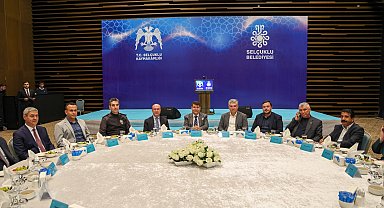Konya Selçuklu Belediyesi'nden anlamlı veda programı