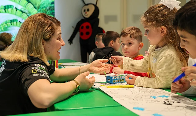 Konya Tropikal Kelebek Bahçesi'nde eğlenceli etkinlikler