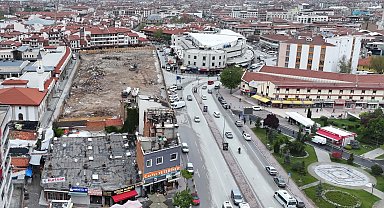 Konya'ya değer katan dönüşümde yıkımlar tamamlandı