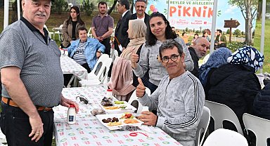 Manisa'da özel bireyler Ortaköy'de piknikte buluştu