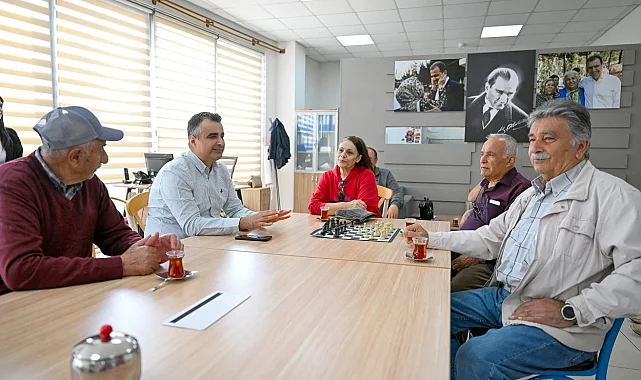 Mersin'de emekli evleri dayanışmanın merkezi oldu