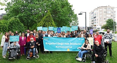 Nilüfer’de Engelsiz Yaşam İçin Güçlü Mesaj