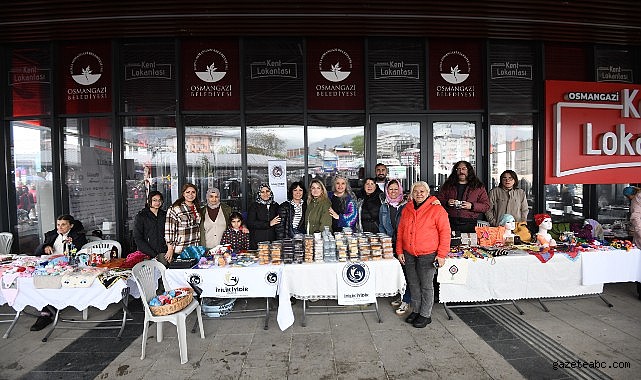 Osmangazi’de 1 Mayıs’a Özel “Kadın Girişimciler Sokağı” Büyük İlgi Gördü