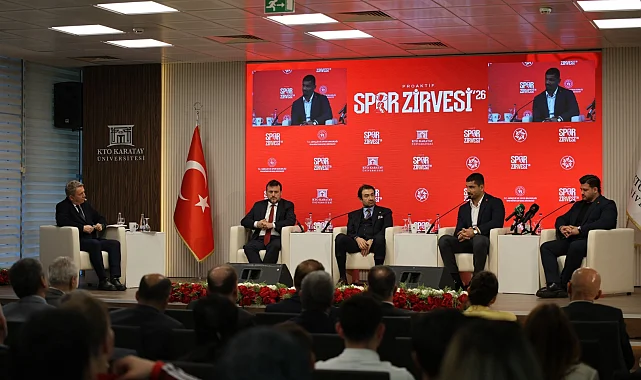 Proaktif Spor Zirvesi'26 KTO Karatay'da gerçekleşti