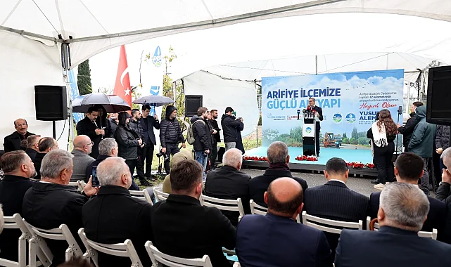 Sakarya Arifiye altyapısı için tarihi adım