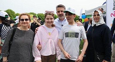 Spor Festivali’nde özel çocukların mutlu günü