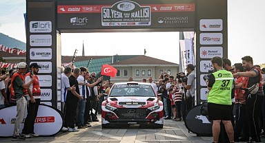 50. Yeşil Bursa Rallisi Osmangazi’den Start Aldı