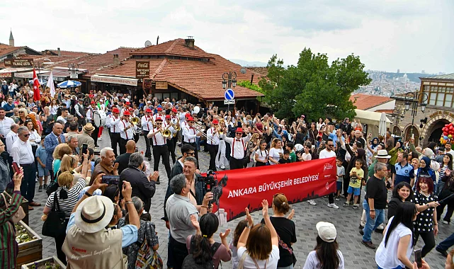 Ankara Kalesi Kale Şenlikleri'nde binlerce Başkentli buluştu
