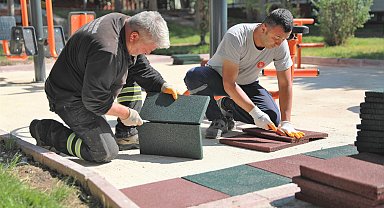 Ankara Keçiören'de parklar yenileniyor