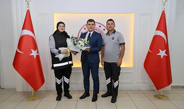 Artvin Vali Vekili Erdoğan'a özel güvenlik haftası ziyareti