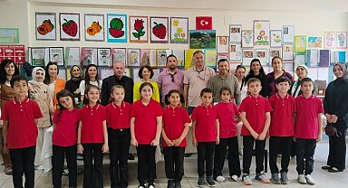 Artvin'de ilkokul öğrencilerince hazırlanan sergi büyük ilgi gördü