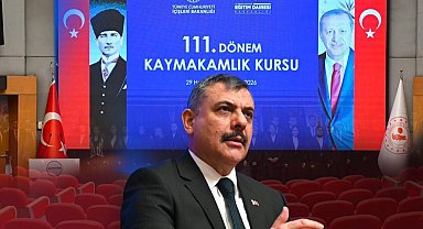 Bakan Çiftçi'den 111. dönem Kaymakam adaylarına tecrübe paylaşımı