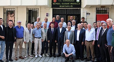 Başkan Aydın Veysel Karani’de Vatandaşla Kahvaltıda Buluştu